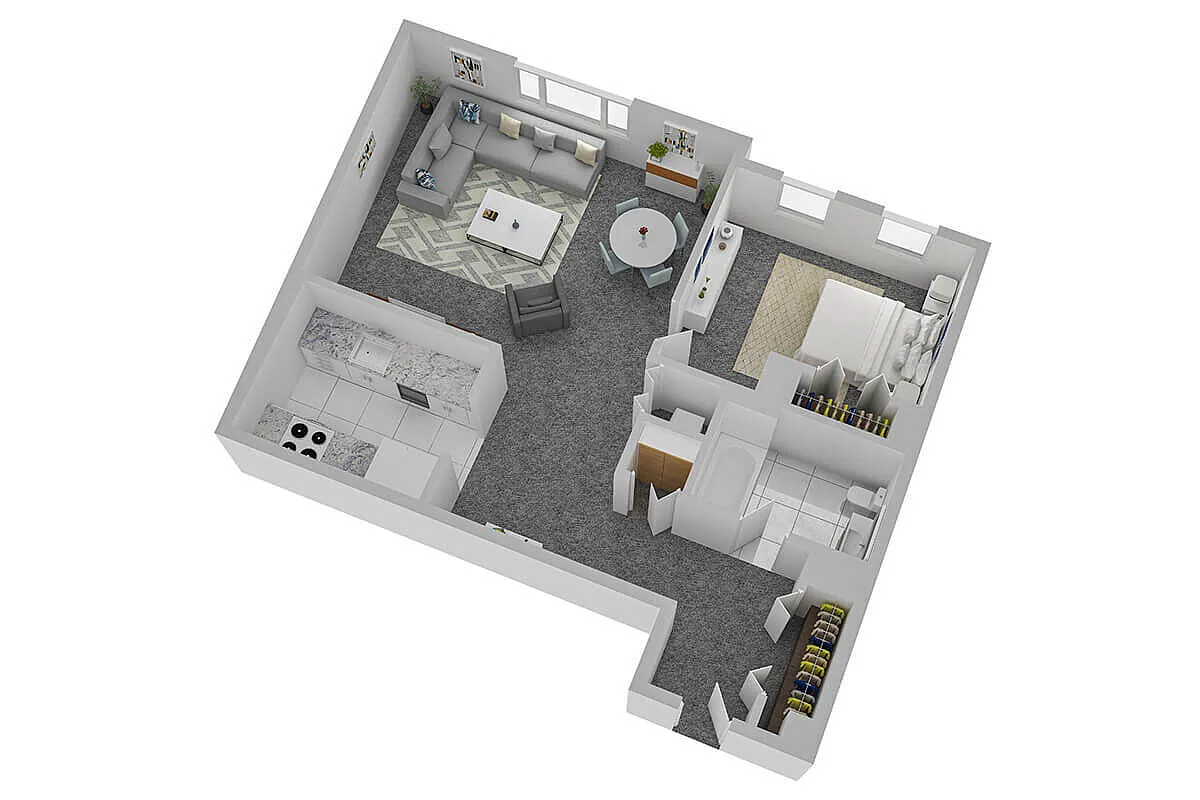 Floor plan A16
