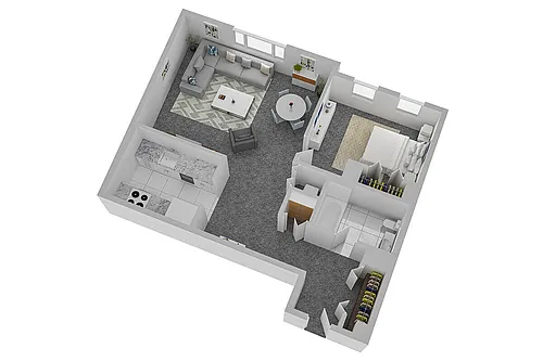 Floor plan A16