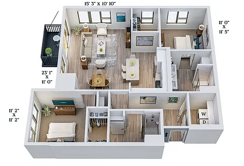 Floor plan C13