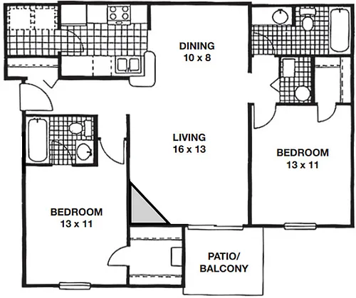 Floor plan Preakness