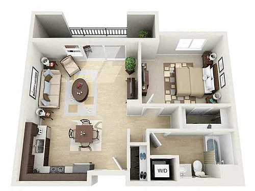 Floor plan 1A