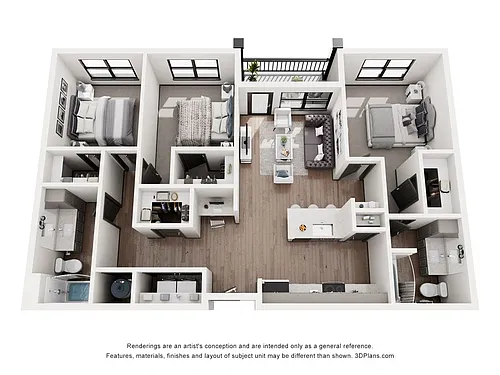 Floor plan C1