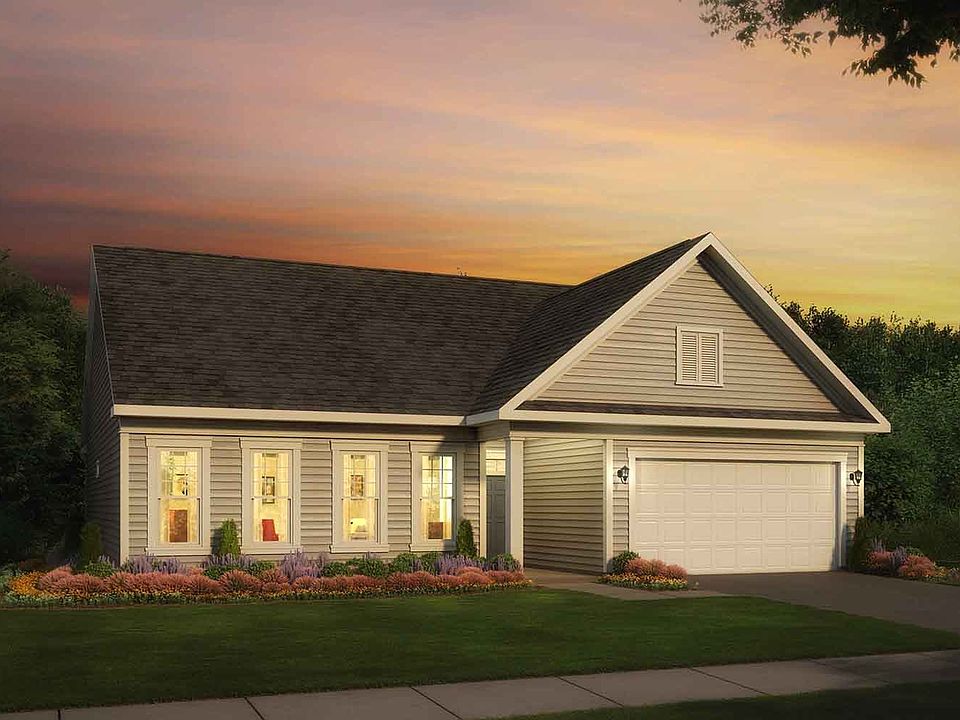 Elevation 1 of the Savoy II a home design offered at Heritage Shores in Bridgeville DE by Brookfield