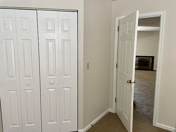 Lower bedroom/office/study view into living room.