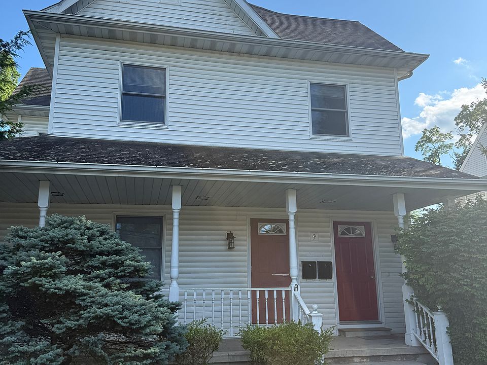 front entrance to second floor unit
