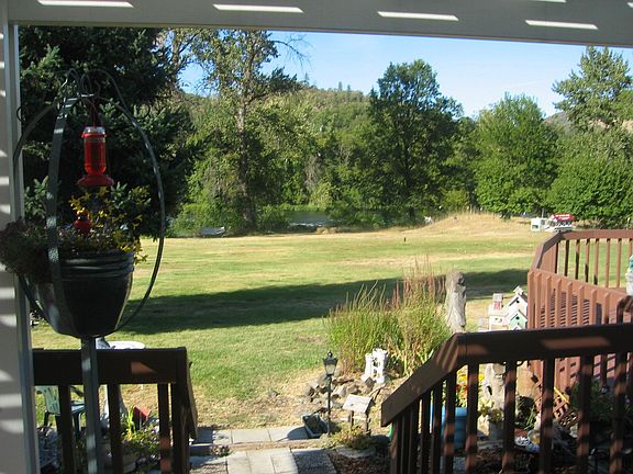 See the river through the trees?