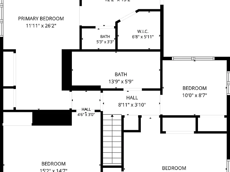 Upstairs Floor Plan