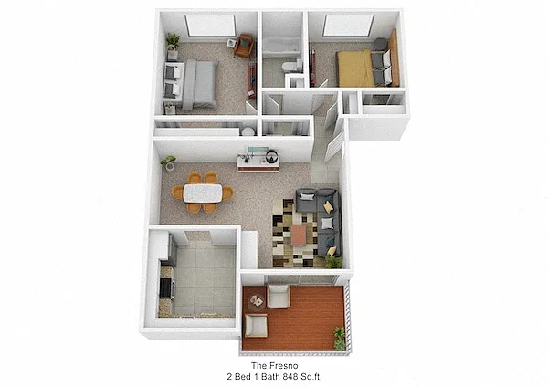 Floor plan The Fresno
