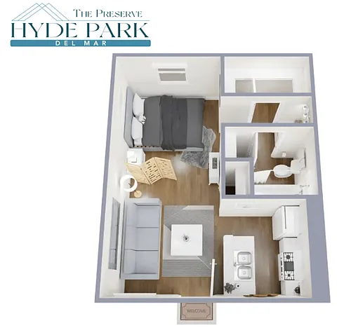 Floor plan Studio