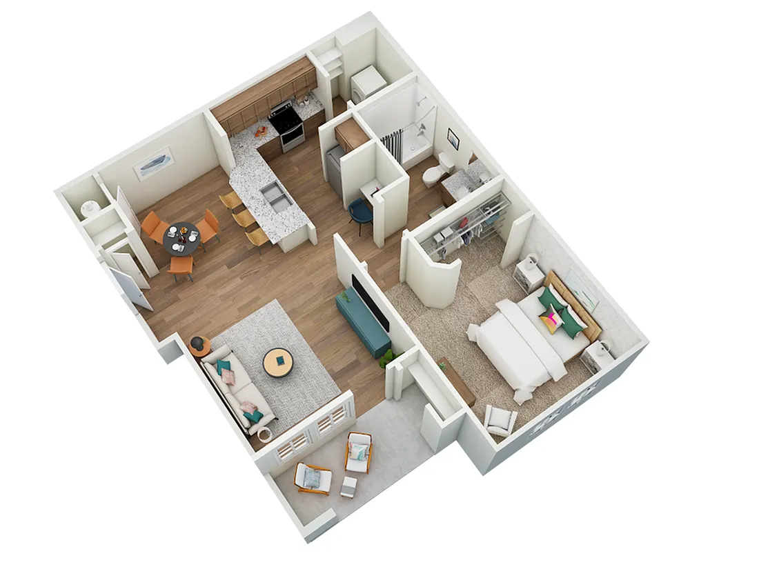 Floor plan Captiva