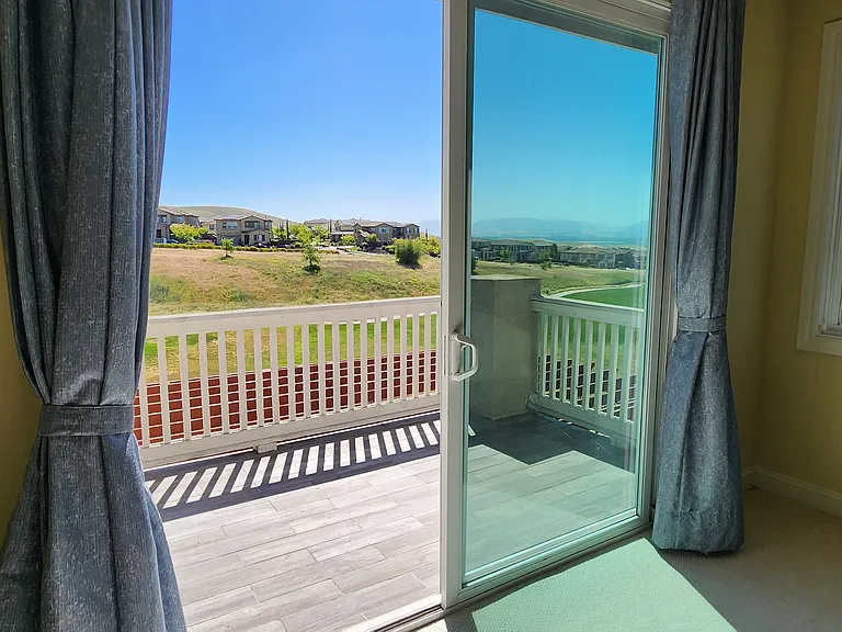 View from Master Bedroom Balcony