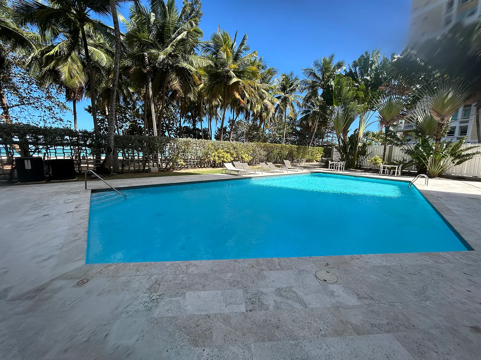 Condo Swimming Pool, next to the beach