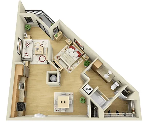 Floor plan A1