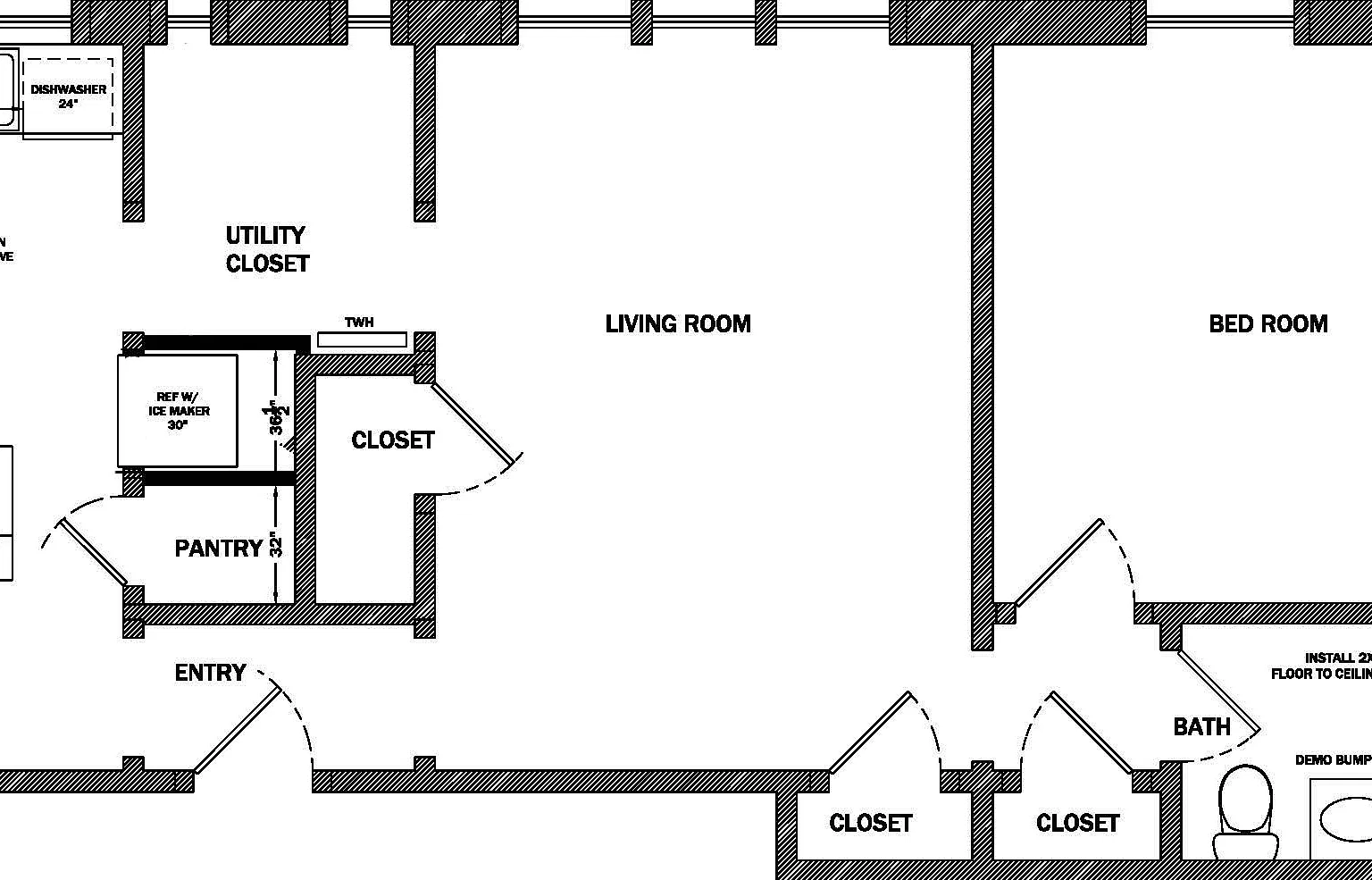 1 bed, 650 sqft, $1,150 — Photo 1