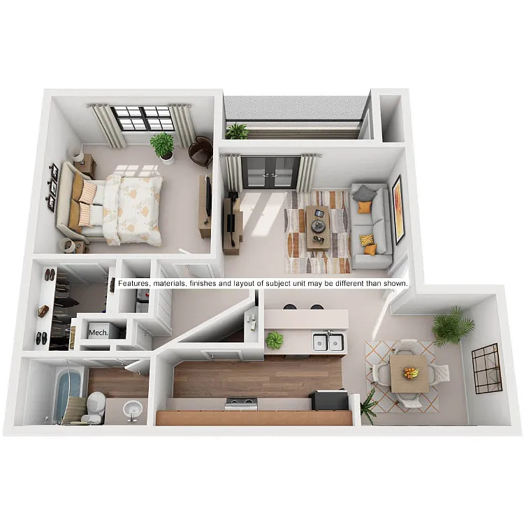 Floor plan The Evergreen
