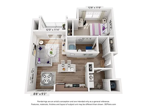 Floor plan Aquamarine