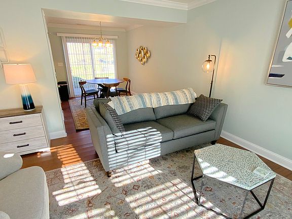 Living room looking into dining room