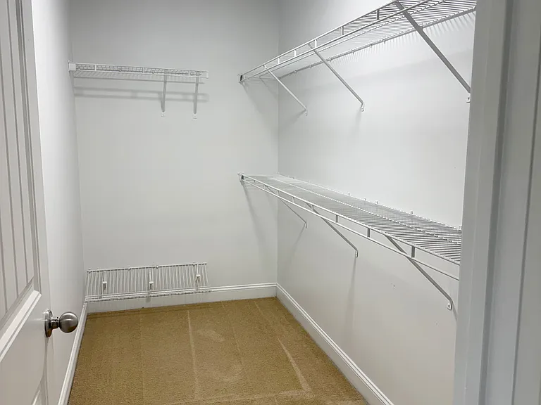 Primary walk-in closet