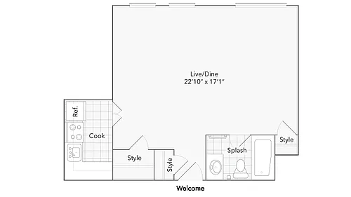 Floor plan S8