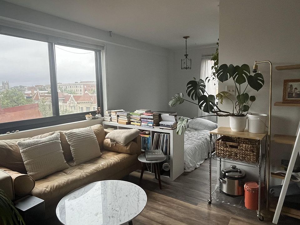 main room + bedroom area