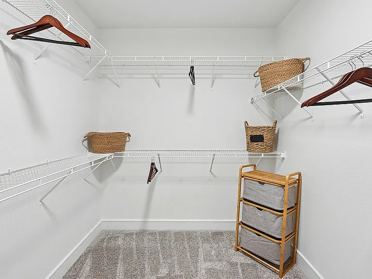 2 Bedroom Model: Closet