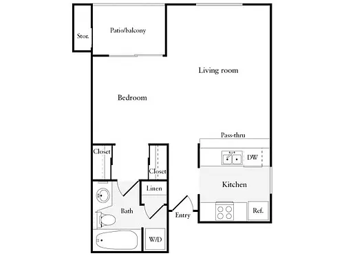 Floor plan 510