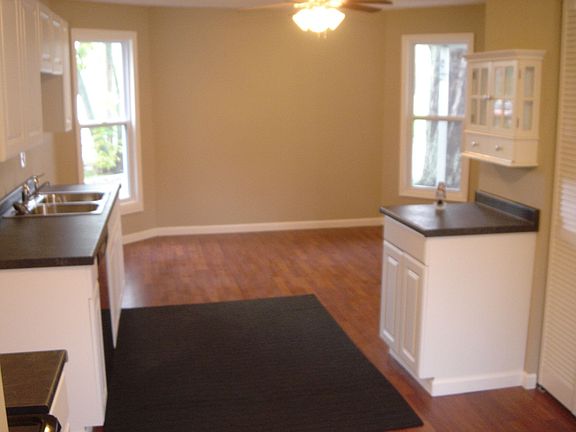 Eating space in kitchen.