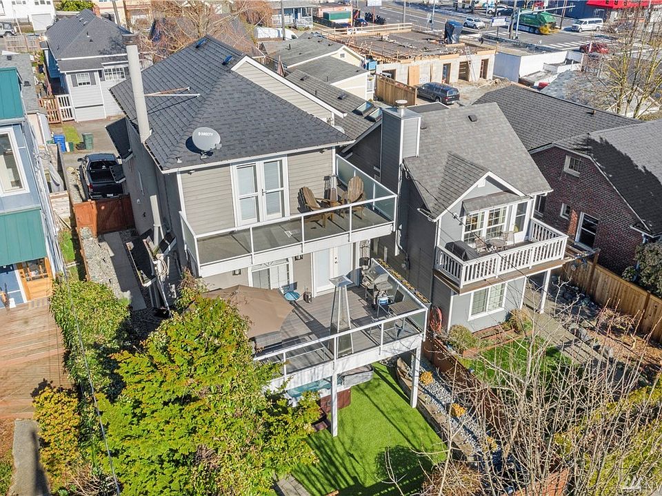 This pristine Green Lake area home boasts a fully fenced, low maintenance landscaped yard and 2 decks.