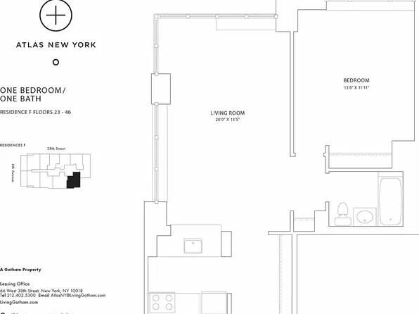66 W 38th St, New York, NY