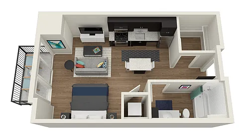 Floor plan Five