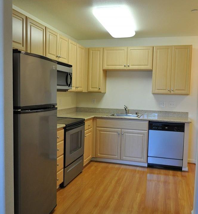 Kitchen with granite counter top