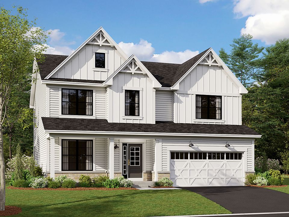 Dunbar Elevation Urban Farmhouse