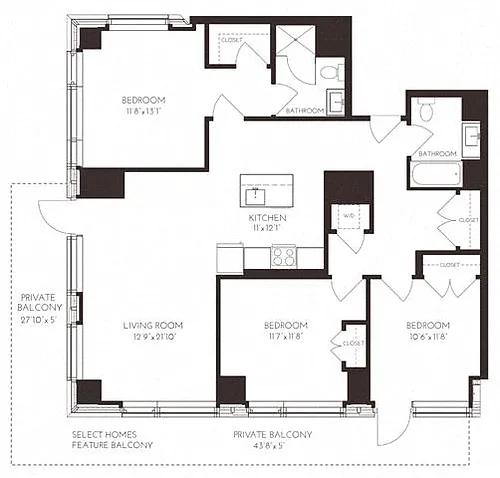 Floor plan VI3C1