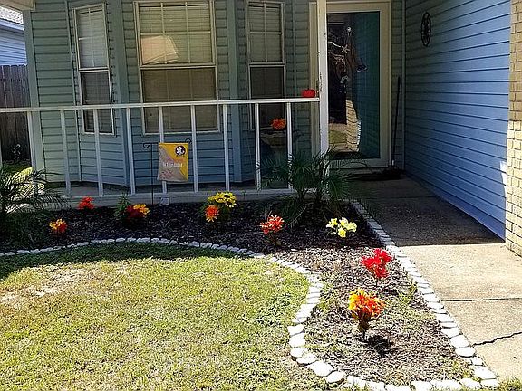 Front landscaped