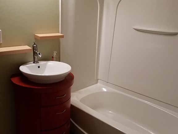 Remodeled upstairs full bath
