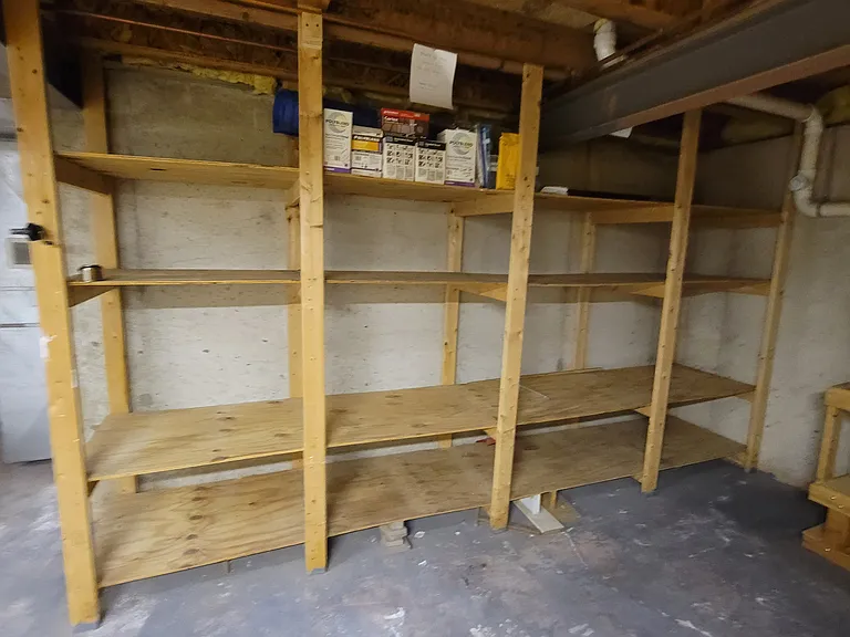 Basement storage