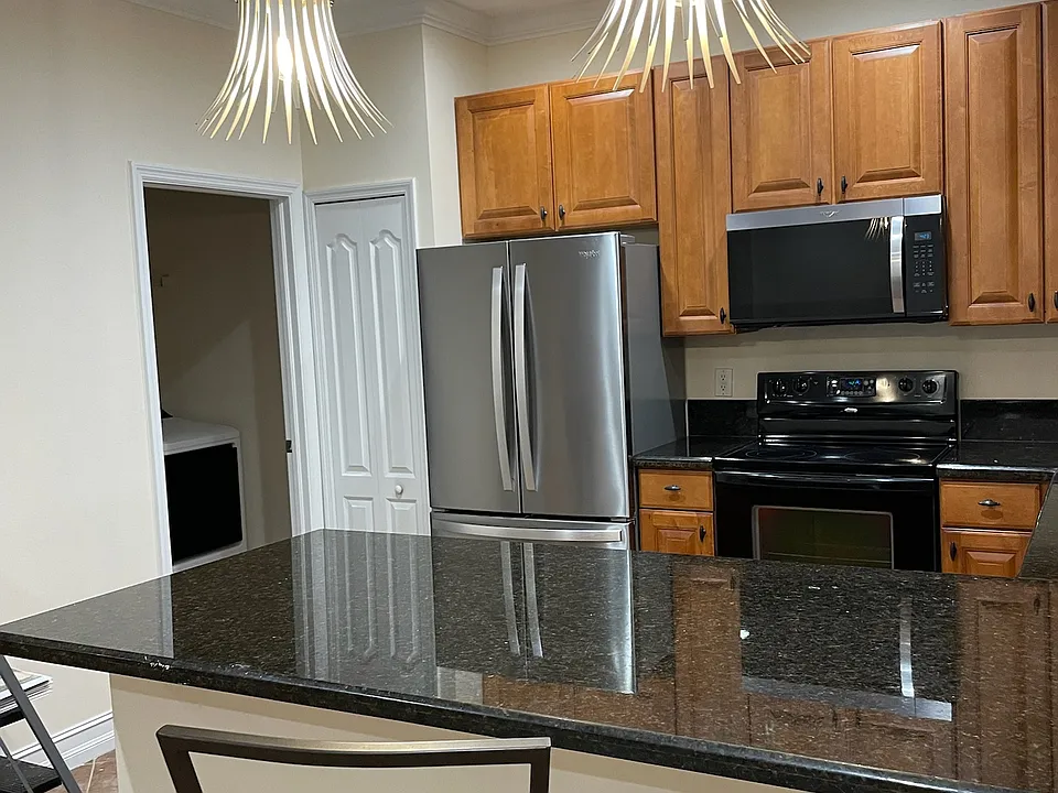 Kitchen and door to laundry