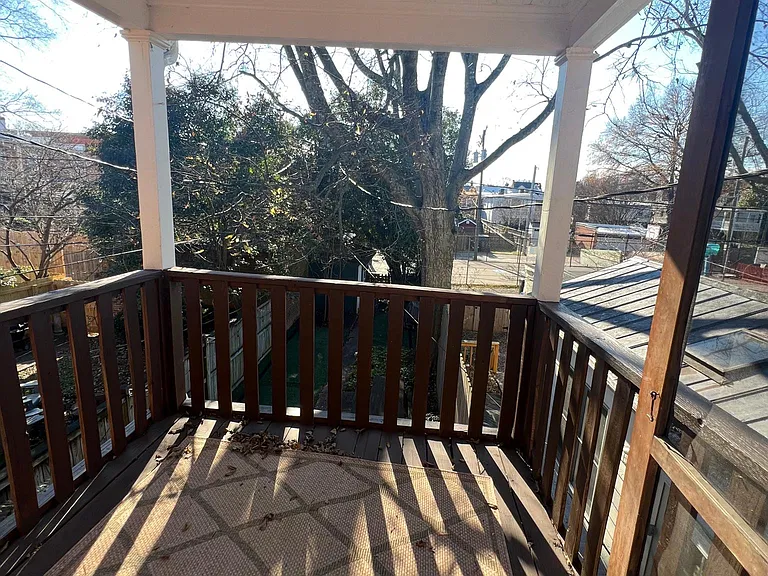 Upstairs Balcony