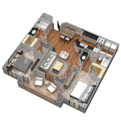 Floor plan Bayclub