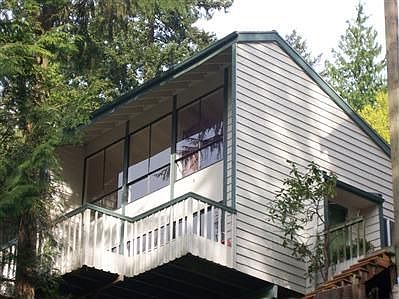Cedar Exterior with extensive decks to enjoy the view