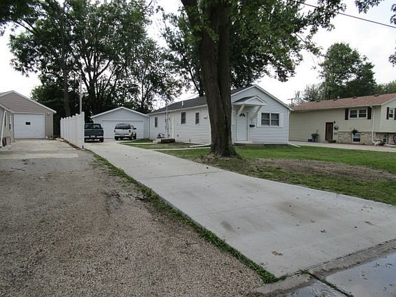 showing new paved driveway