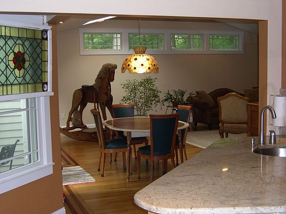 Kitchen to family room