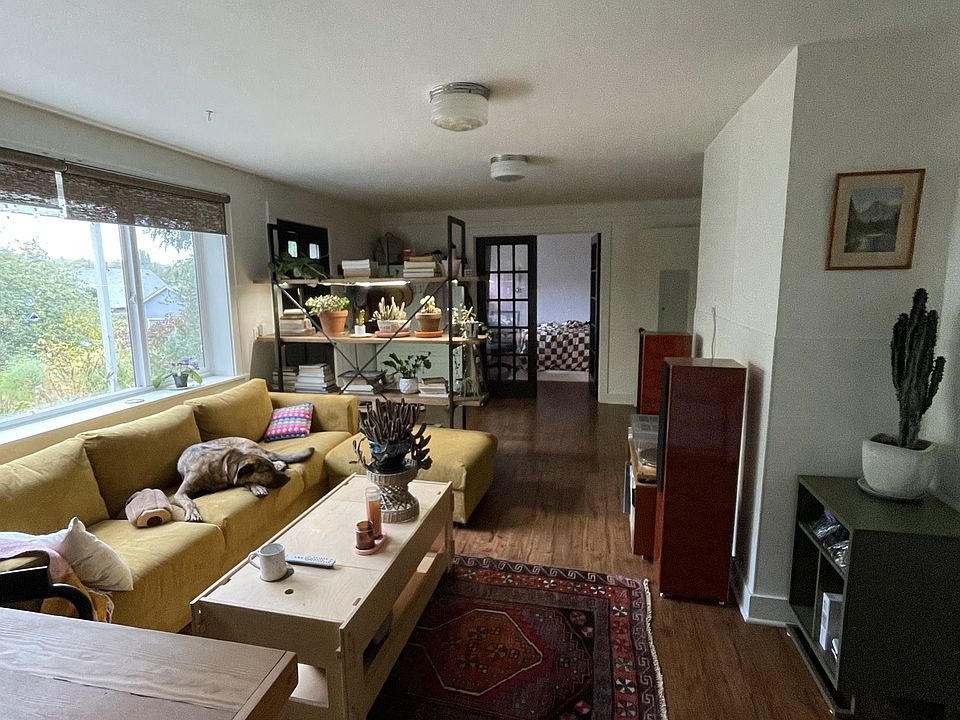 living room from kitchen
