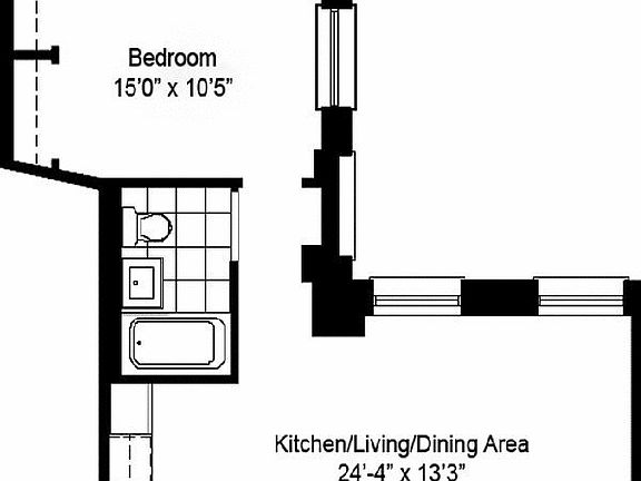 2nd image of 120 Greenwich St APT 11H