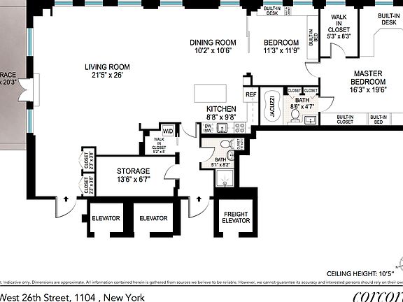 2nd image of 236 W 26th St Rm 1104