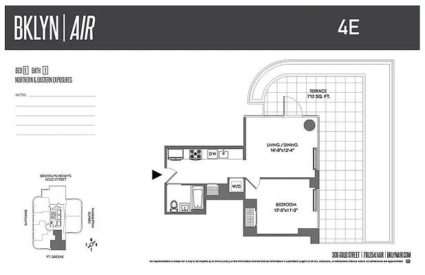 Rented by Bklyn Gold Leasing Office | media 6