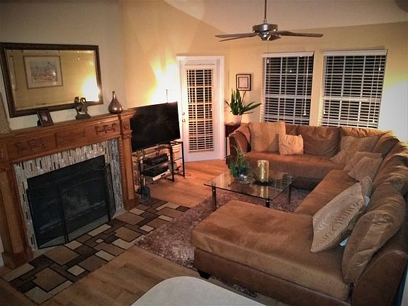 Living Room w wood fireplace