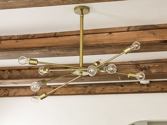 Exposed beams add character
