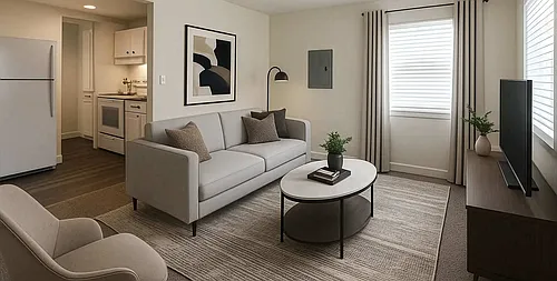 Floor plan 2 Bedroom 1 Bathroom