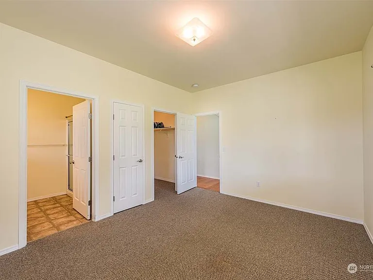 first level bedroom with full bathroom and seperate exterior entrance